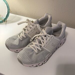 White On Cloud Sneakers